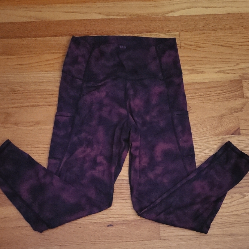 Womens Purple Leggings